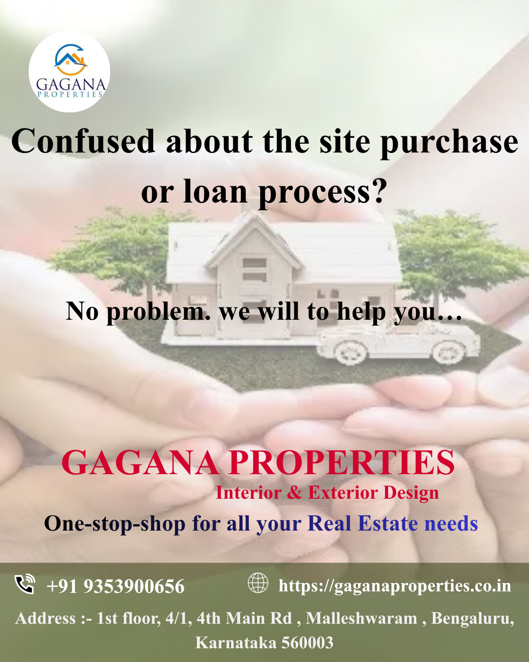 Confused about the site purchase or loan process?