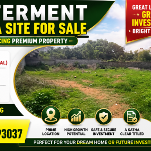 West Facing A Khata Site for Sale | 8500 Sq.Ft | Bengaluru