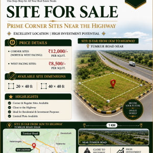 Premium Residential Sites for Sale 20x40 , 40x40